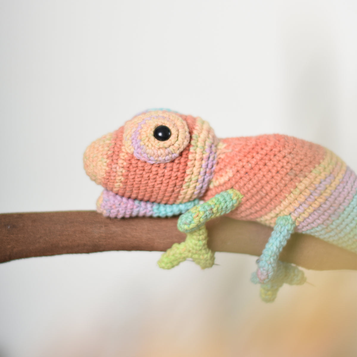 Crochet Chameleon / Chameleon Amigurumi / Stuffed Chameleon / Handmade cheapest Chameleon