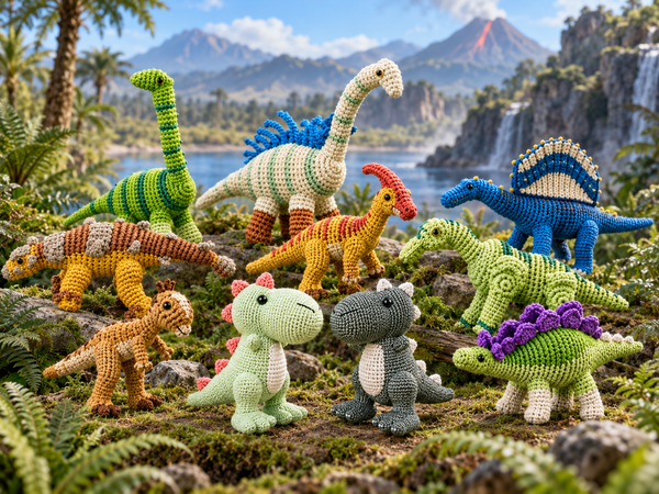 10 Crochet Dinosaur Gifts Dinosaur Fans