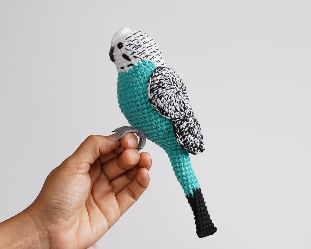 A Day in the Studio: Making a Custom Crochet Bird
