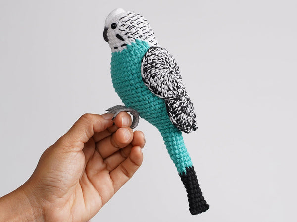 A Day in the Studio: Making a Custom Crochet Bird