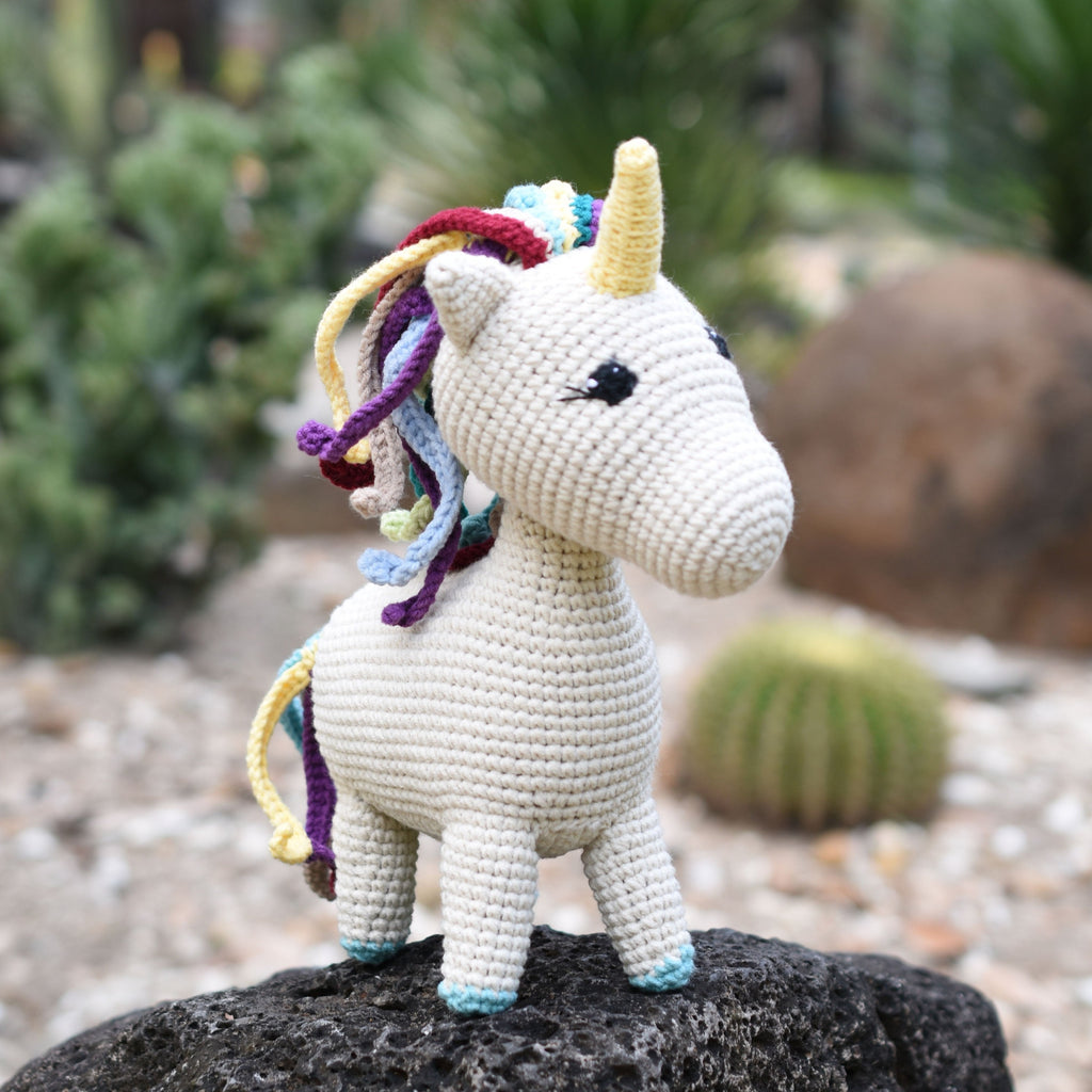 Crochet Unicorn Gift - Pastel Unicorn Amigurumi Plush - Crochet Unicorn Toy - Baby Handmade Unicorn Gift