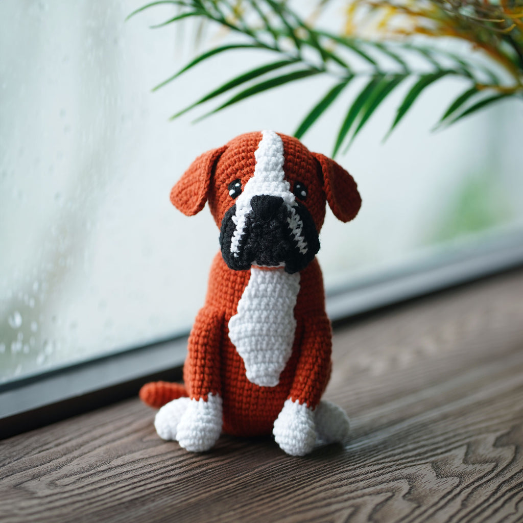 Boxer puppy stuffed animal online