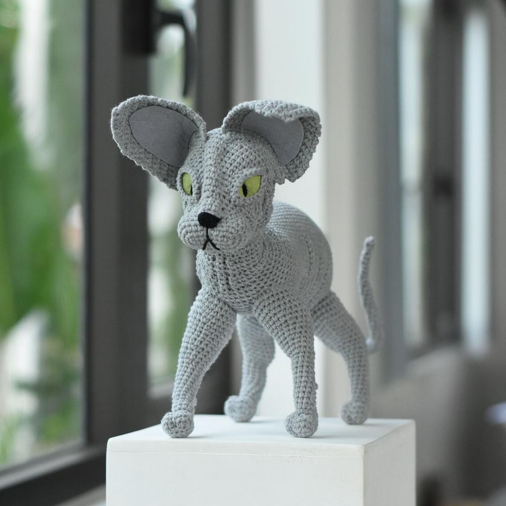 Sphynx cat stuffed 2024 animal