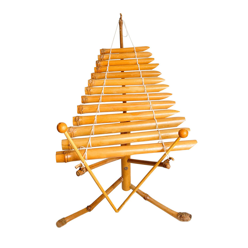 Vietnamese Bamboo Xylophone Dan T'Rung -Mini T'rung Traditional Instrument