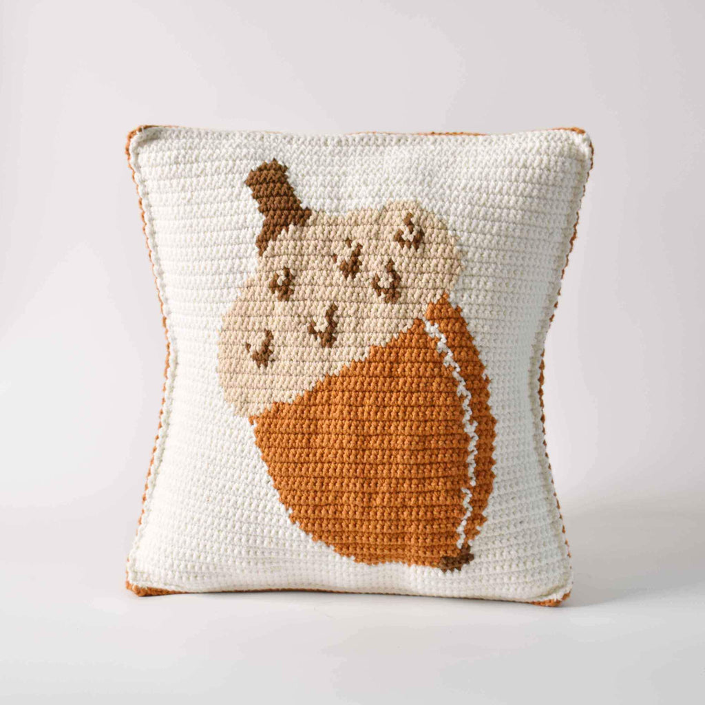 Acorn Crochet Pillowcase