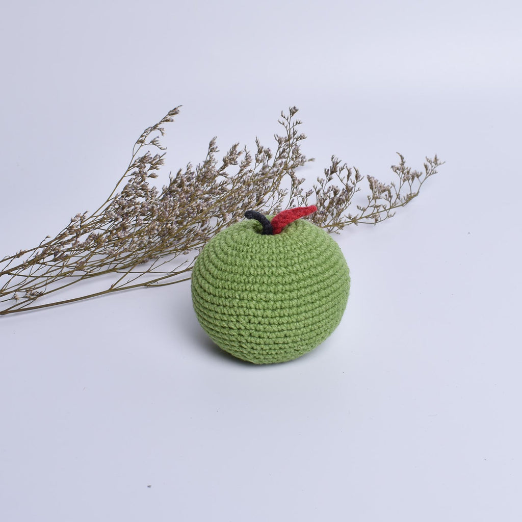Big Apple Crochet Animal Handmade Amigurumi Stuffed Toy Doll High Quality - SaiGonDoll