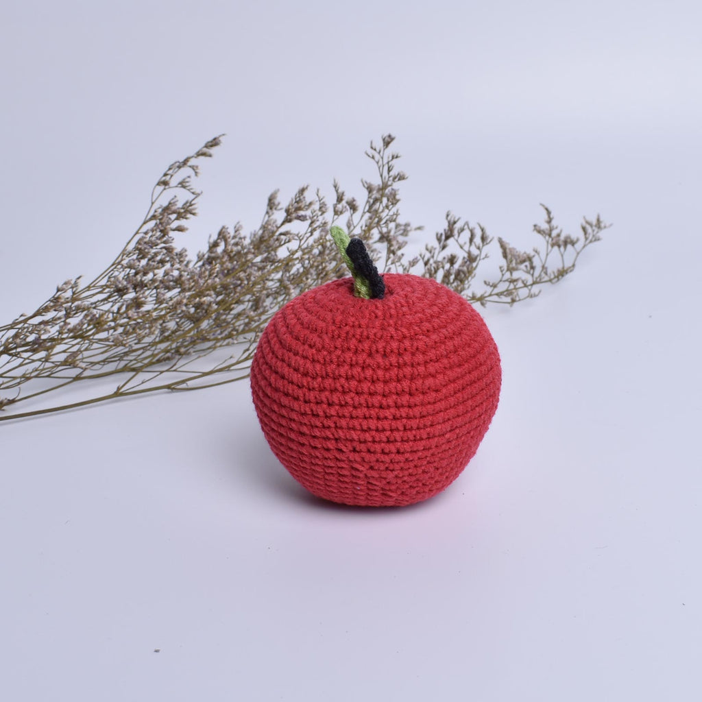 Big Apple Crochet Animal Handmade Amigurumi Stuffed Toy Doll High Quality - SaiGonDoll