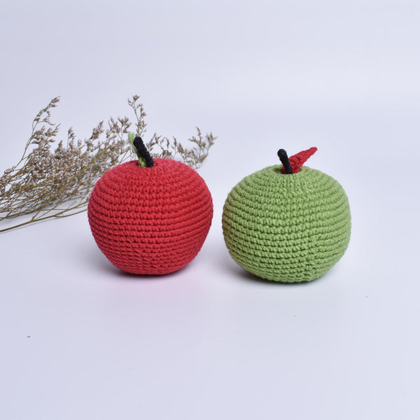 Big Apple Crochet Animal Handmade Amigurumi Stuffed Toy Doll High Quality - SaiGonDoll