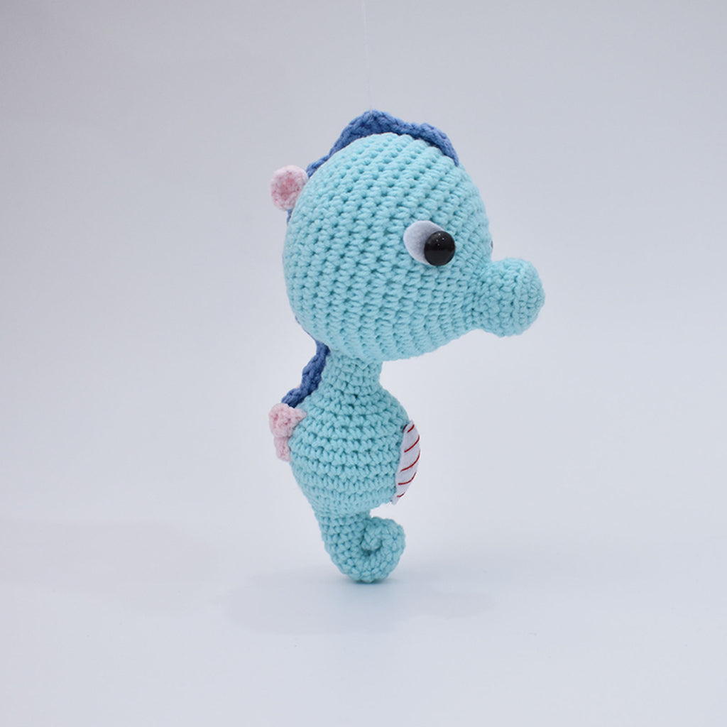 Baby Sea Horse Handmade Amigurumi Stuffed Toy Knitting Crochet Doll High Quality - SaiGonDoll