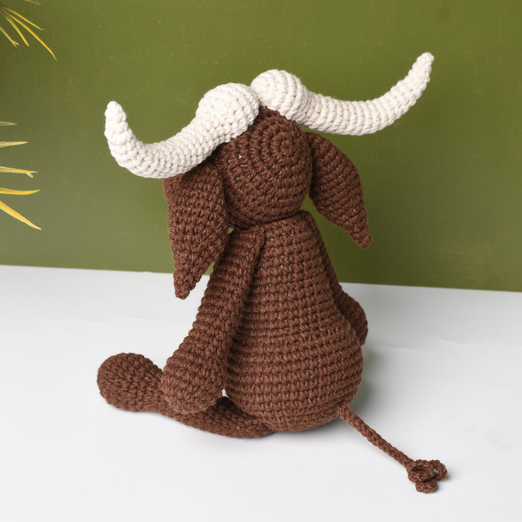 Buffalo Crochet Toy - Amigurumi Buffalo Gift - Year Of The Ox Gift