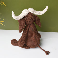 Buffalo Crochet Toy - Amigurumi Buffalo Gift - Year Of The Ox Gift