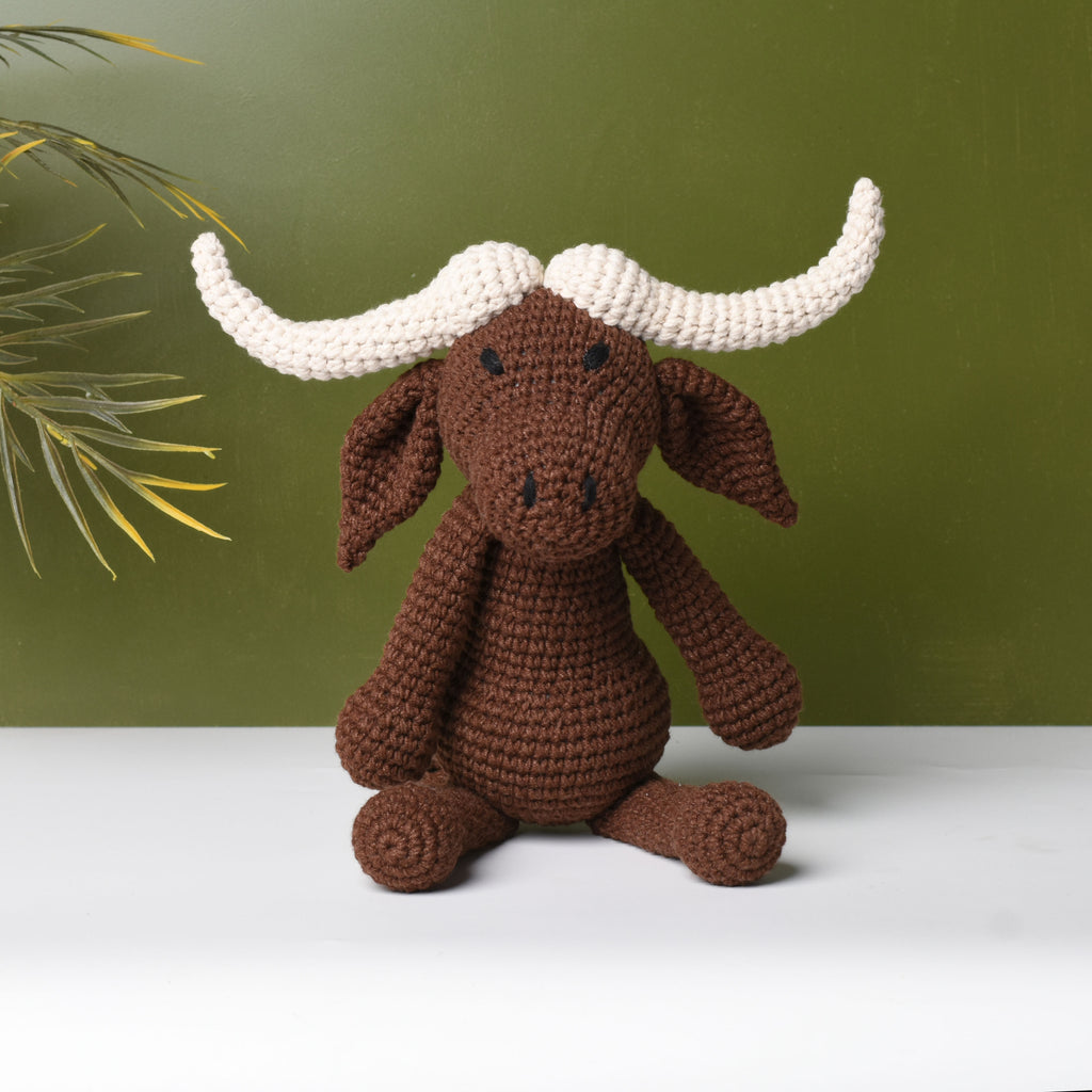 Oxgift Buffalo Crochet Toy - Amigurumi Buffalo Gift - Year Of The Ox Gift