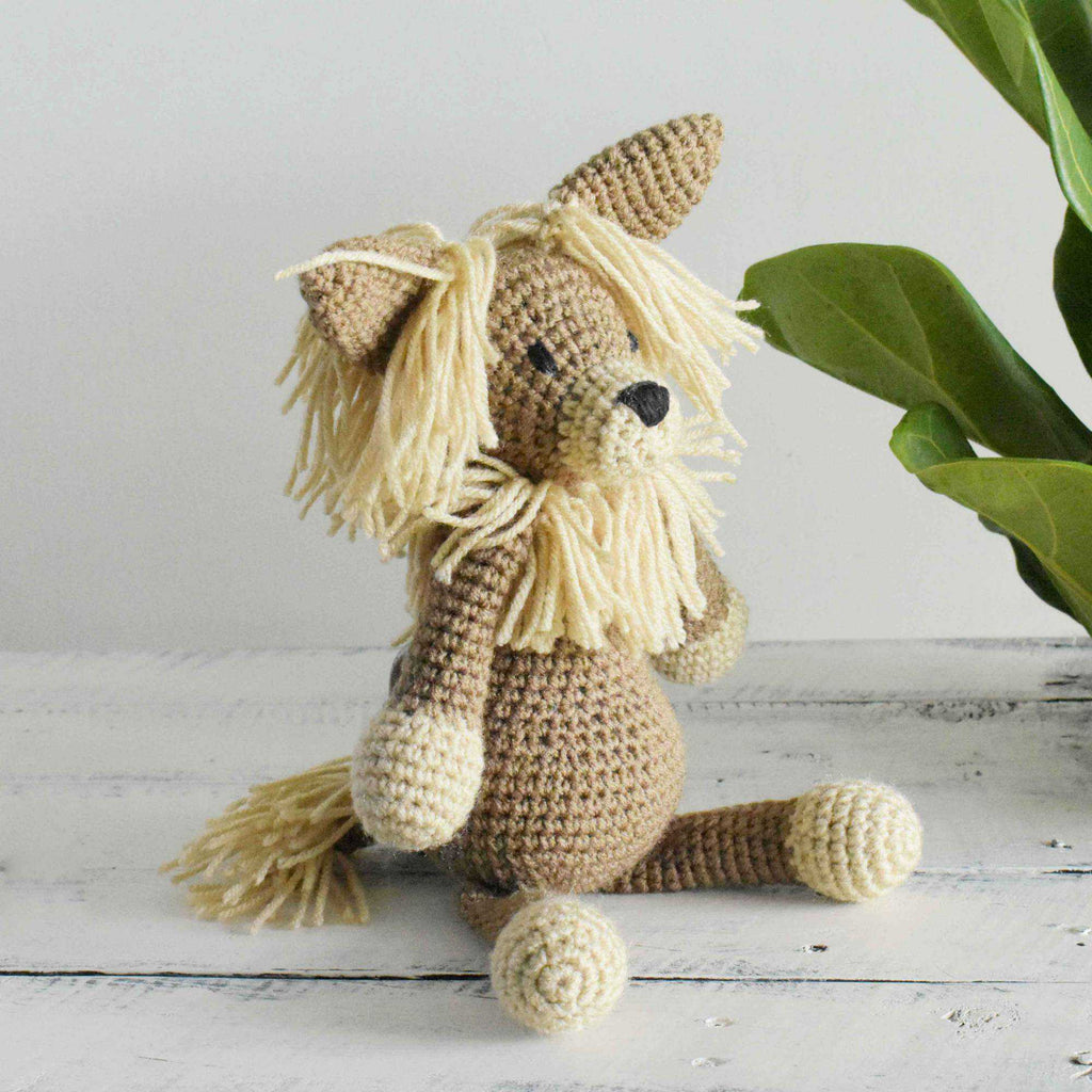 Chihuahua Crochet Dog Amingurumi Stuffed Finish Toy Animal Handmade Newborn Gift - SaiGonDoll
