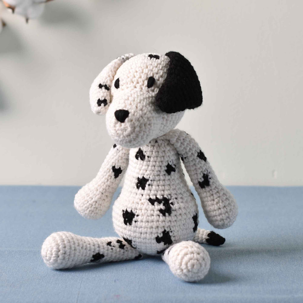 Danmatian Dog- Crochet Dog- Handmade Crochet Stuffed Dog- Amigurumi Dog - SaiGonDoll