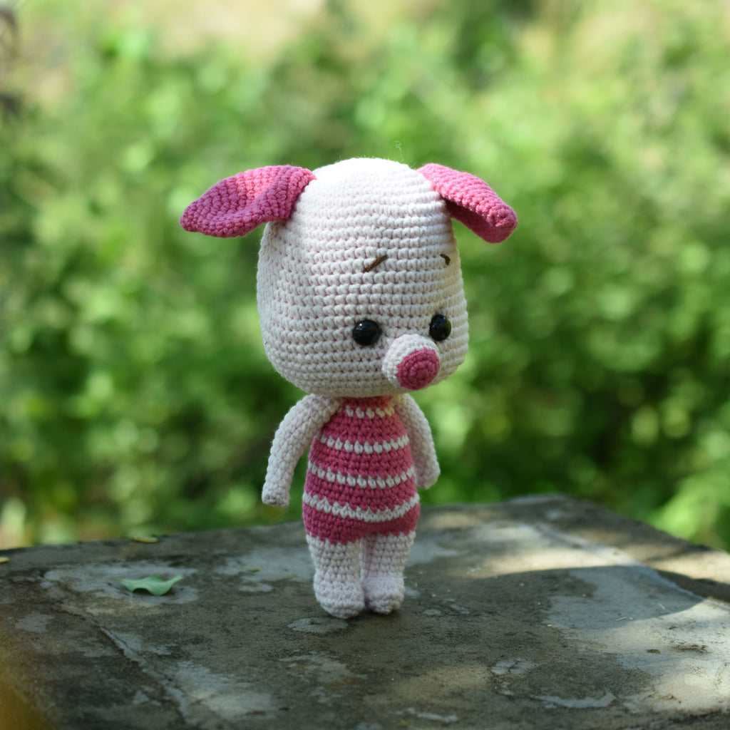 Amigurumi Piglet, Little Pig, Crochet piglet, Cute piglet, Stuffed Animal, Winnie The Pooh Gift