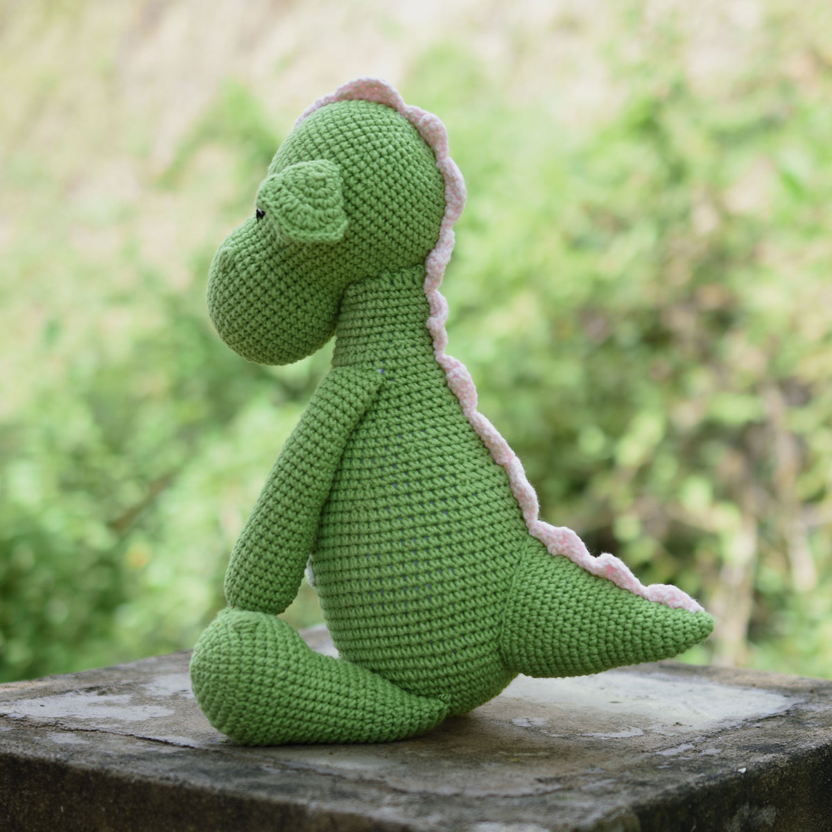 Green Dragon - Stuffed Dragon - Crochet Dragon- Amigurumi Dragon - Dra