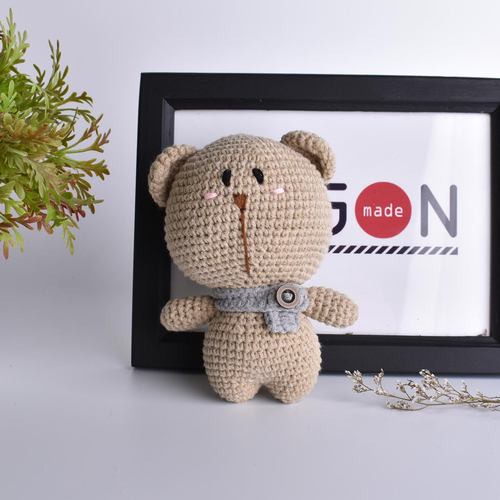 Tubby Bear Crochet Handmade Amigurumi Stuffed Toy Doll High Quality - SaiGonDoll