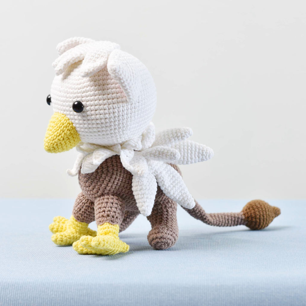 Amigurumi Griffin, Stuffed Griffin, Handmade Griffin, Griffin Doll, Crochet Gift - SaiGonDoll