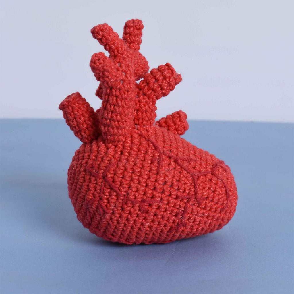 Heart Crochet - Body Part - Amigurumi - Handmade- Stuffed Toy Doll High Quality - SaiGonDoll