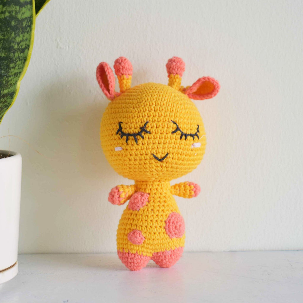 Crochet Giraffe, Giraffe Amigurumi, Gift For Baby, Stuffed Giraffe Toy, Handmade - SaiGonDoll