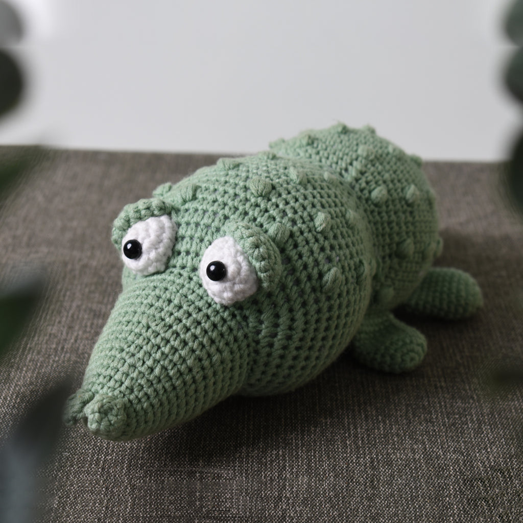 Amigurumi Crocodile, Crochet Crocodile Toy, Stuff Crocodile, Stuff Animal - SaiGonDoll