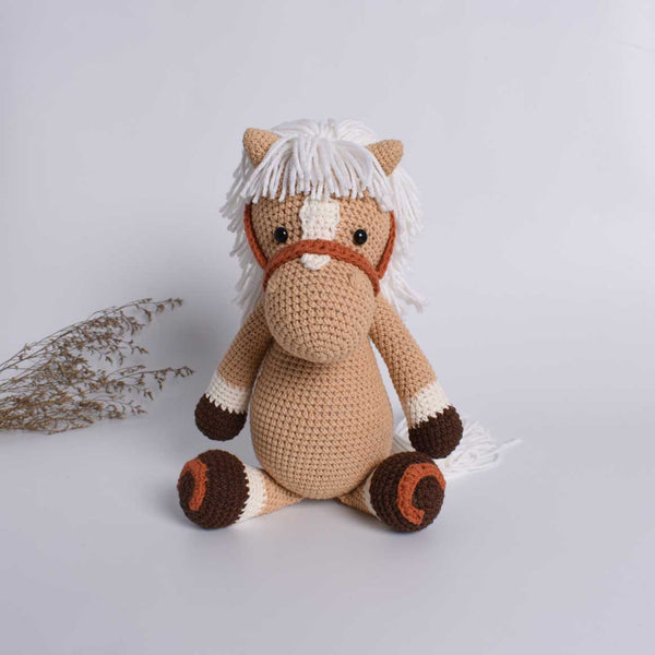 Crochet Horse, Baby Shower Gift,Birthday Gift, Horse Gift, Horse Toy, Horse Love - SaiGonDoll