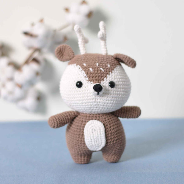 Amigurumi Deer, Crochet Deer, Deer Crochet, Deer Toy, Stuffed Toy Crochet Animal - SaiGonDoll