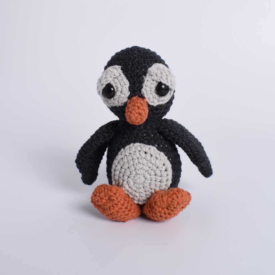 Penguin Toy, Crochet Pengiun Bird, Soft Toy, Handmade Crochet Penguin, Amigurumi - SaiGonDoll