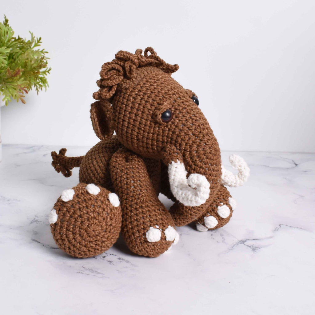 Mammoth Stuffed Animal, Mammoth Plush Toy, Baby Gift, Handmade With Love - SaiGonDoll