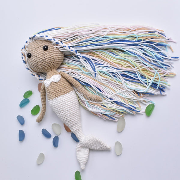Mermaid Love Sea Crochet Animal Handmade Amigurumi Stuffed Toy Doll High Quality - SaiGonDoll