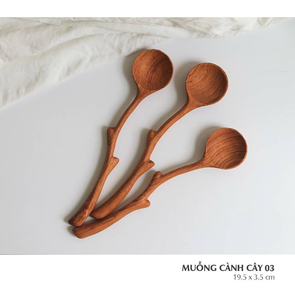 Set of 6 Essential Wood Spoons – Indochine Maison