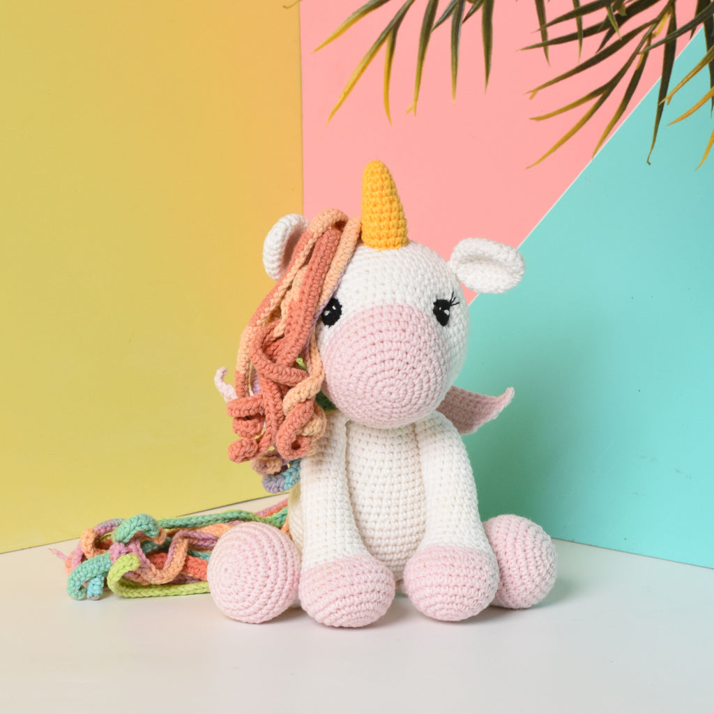 Amigurumi Unicorn, Pegasus Crochet Handmade, Pegasus Handmade Toy, Baby Gift, Baby Toy, High Quality