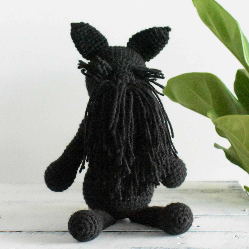 Crochet Scottish Terrier Dog Amigurumi Animal Stuffed Toy Crochet Newborn Gift - SaiGonDoll