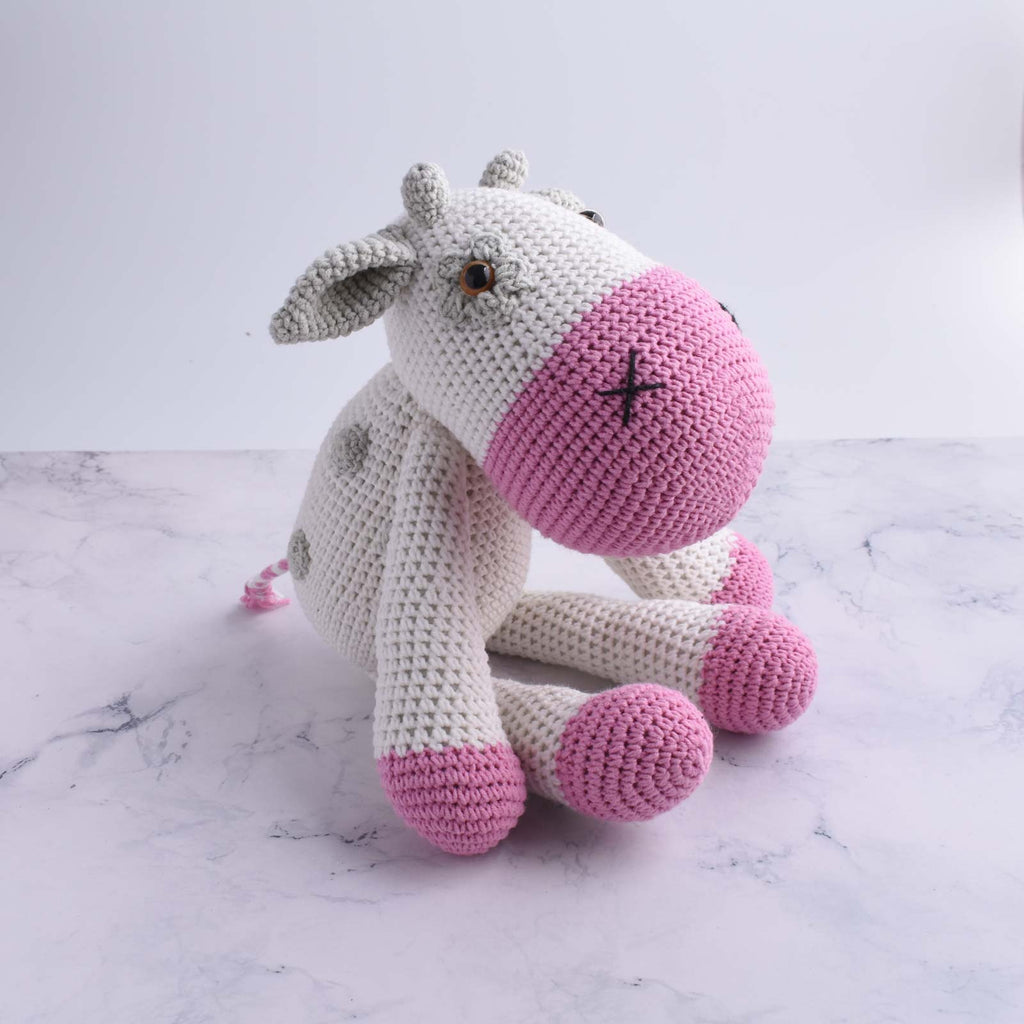 Spotted Saddle Horse Crochet Animal Handmade Amigurumi Stuffed Toy Doll - SaiGonDoll