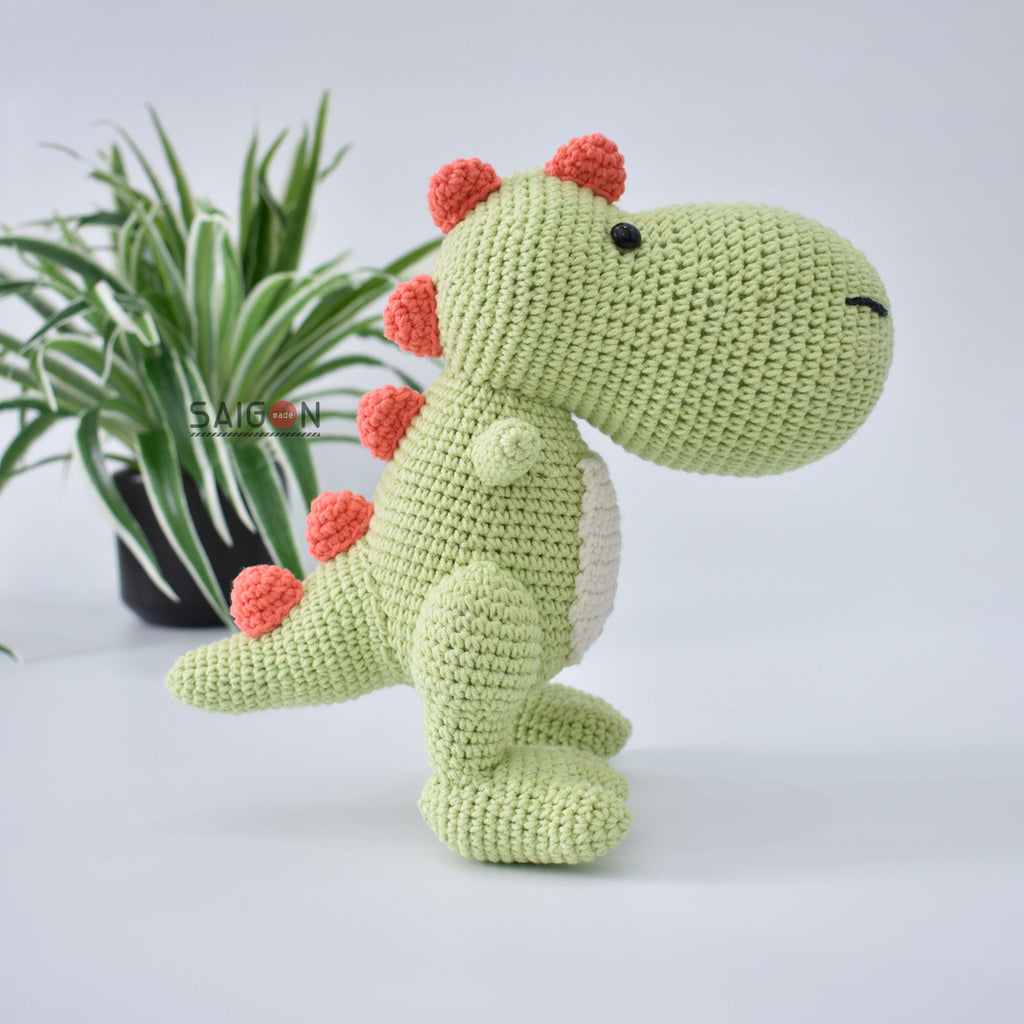 T-REX Dinosaur Crochet Animal Handmade Amigurumi Stuffed Toy Doll High Quality - SaiGonDoll