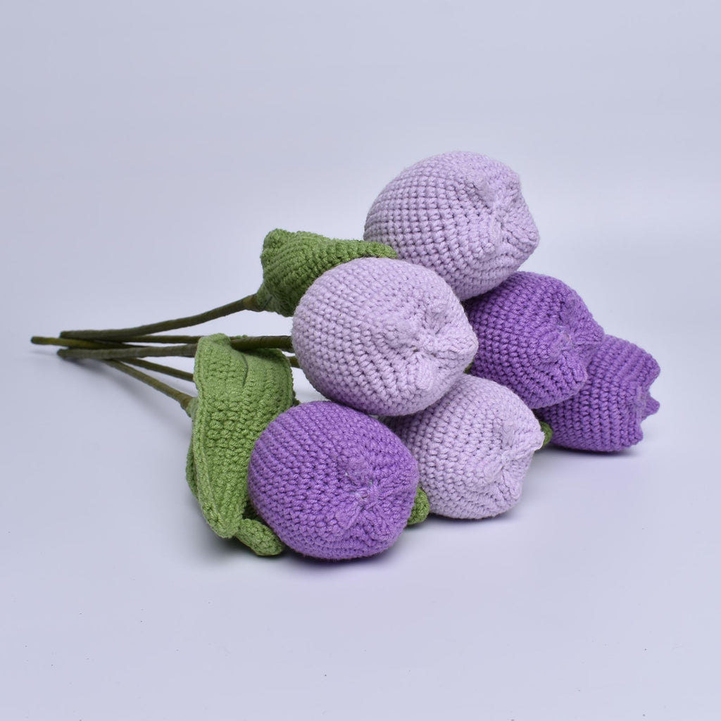 Tulip Crochet Animal Handmade Amigurumi Stuffed Toy Doll High Quality - SaiGonDoll