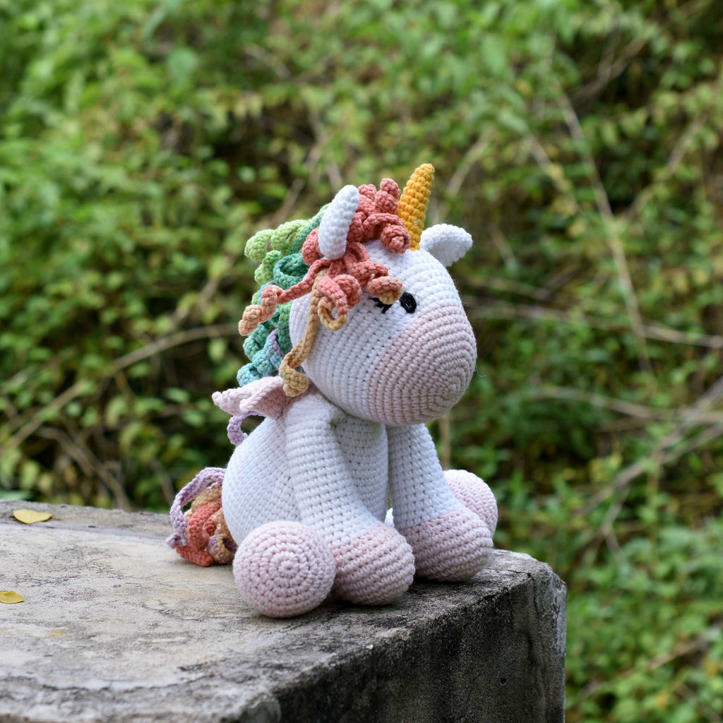 Unicon Amigurumi, Unicon Crochet Handmade, Unicon Handmade Toy - Make With Love