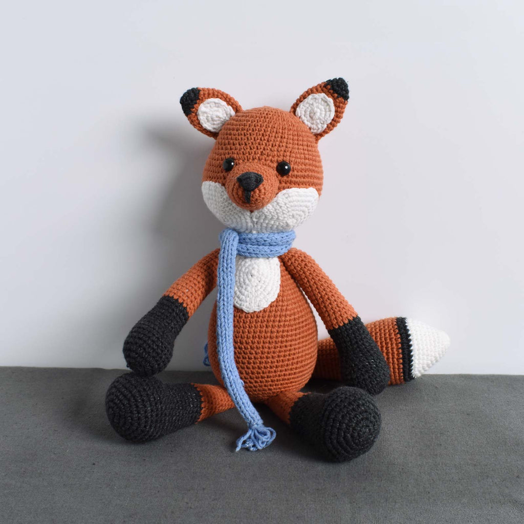 Winter Fox - Amigurumi Wild Animal - Fox Crochet - Stuffed Toy - High Quality - SaiGonDoll